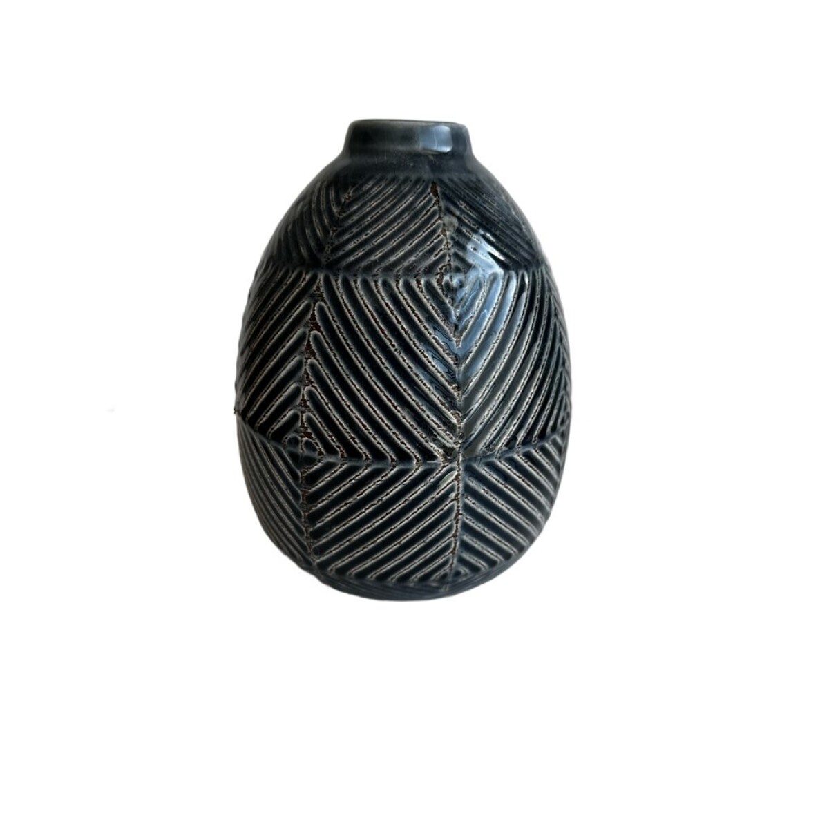 FLORERO SQUARE 16.5X16.5X21CM AZUL 