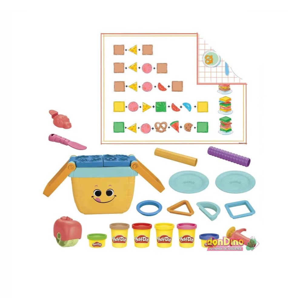 Primeras Creaciones Play-Doh – Picnic PLAY DOH PRIMERAS CREACIONES PARA EL PICNIC.