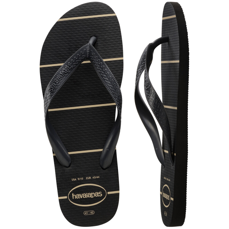 Sandalias Havaianas Color Essential Hombre Negro