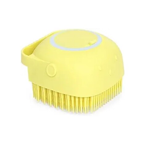 CEPILLO DE SILICONA PARA BAÑO CON DISPENSADOR DE SHAMPOO CEPILLO DE SILICONA PARA BAÑO CON DISPENSADOR DE SHAMPOO