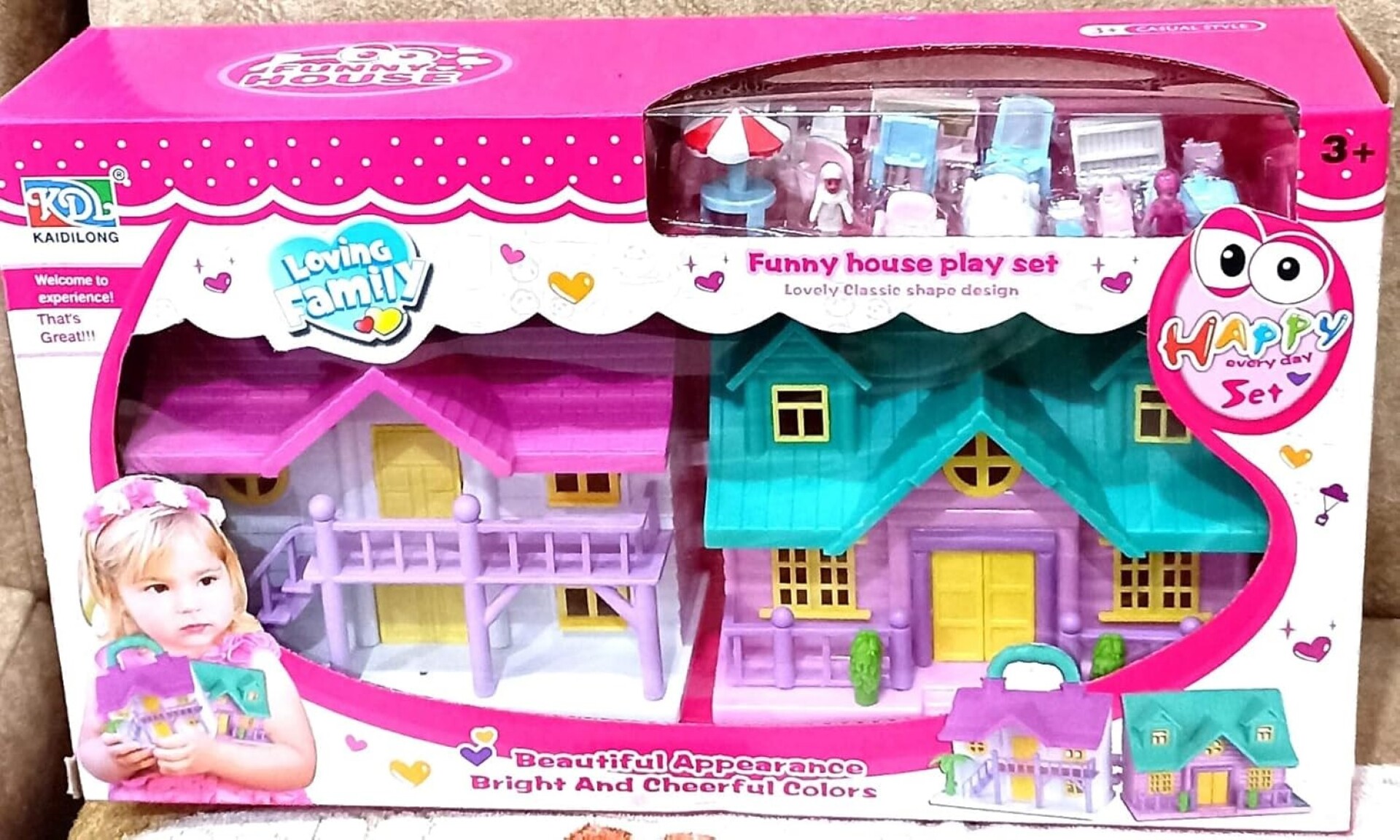 Gosling Funny House Play Set para niños (Multicolor) 