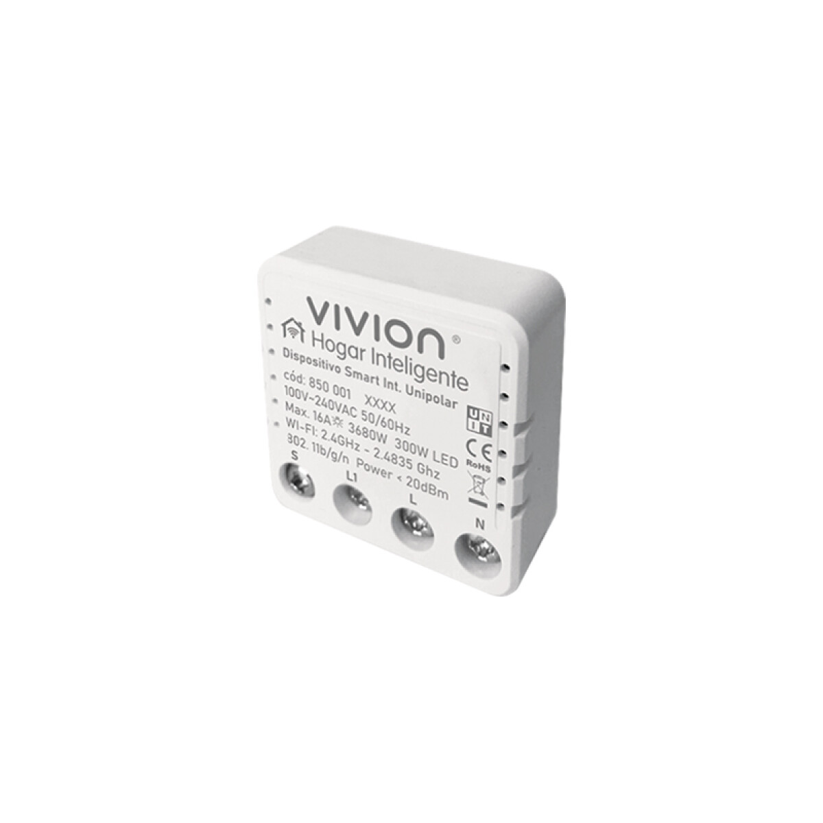 Dispositivo WIFI inteligente unipolar/combinación - C59530 