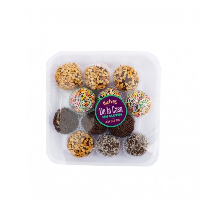 Trufas s/gluten 12 Unidades De la Casa Trufas X12 De La Casa