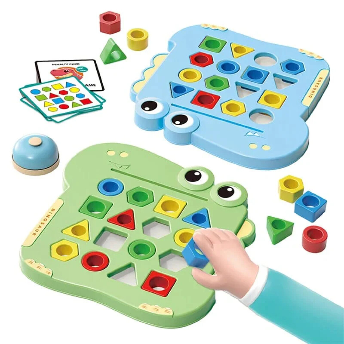 Juego Dino Encastre para 2 