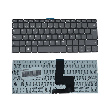 Teclado Lenovo 520s-14 Español S/rejilla Gris Teclado Lenovo 520s-14 Español S/rejilla Gris