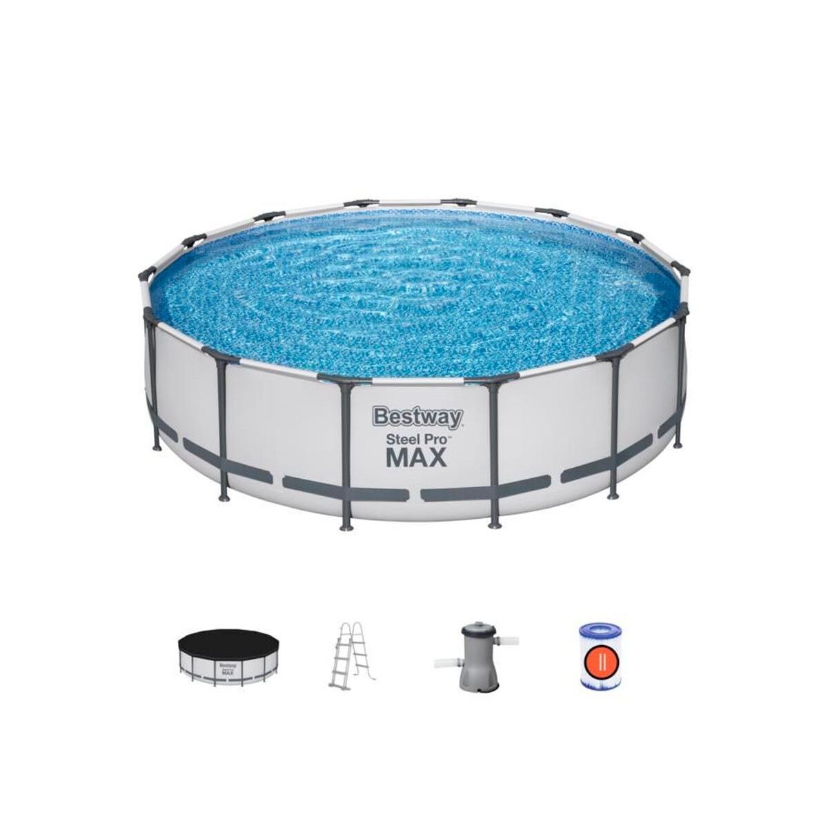 Piscina Estructural 14970 Lts. Bestway Steel Pro Max 