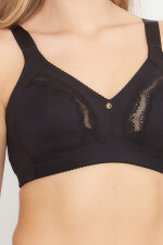 50-510 soutien algodón Negro