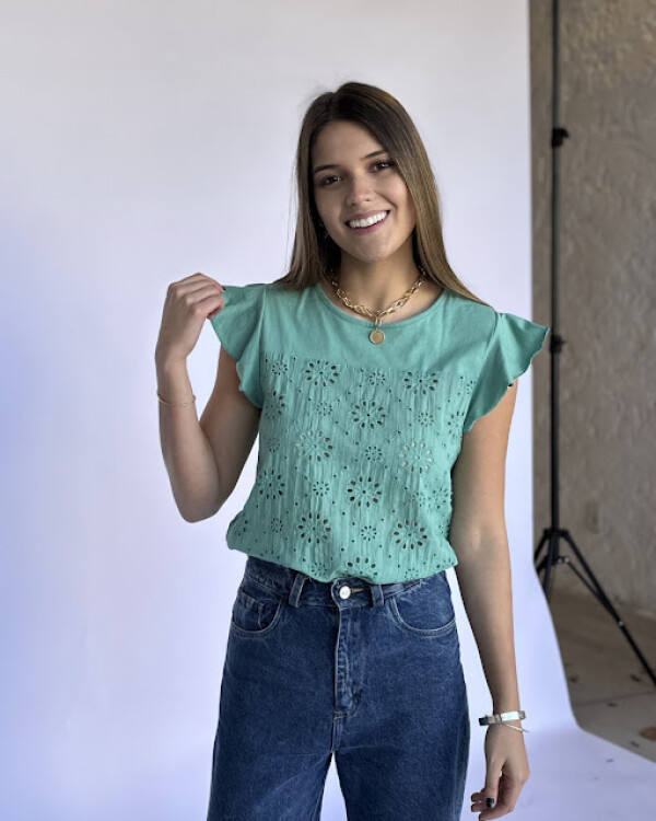 Blusa Amelie verde