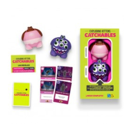 Exploding Kittens Catchables - Danzaminina y Gatástrofe [Español] Exploding Kittens Catchables - Danzaminina y Gatástrofe [Español]