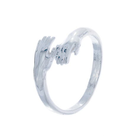Anillo de plata 925, ABRAZO. Anillo de plata 925, ABRAZO.