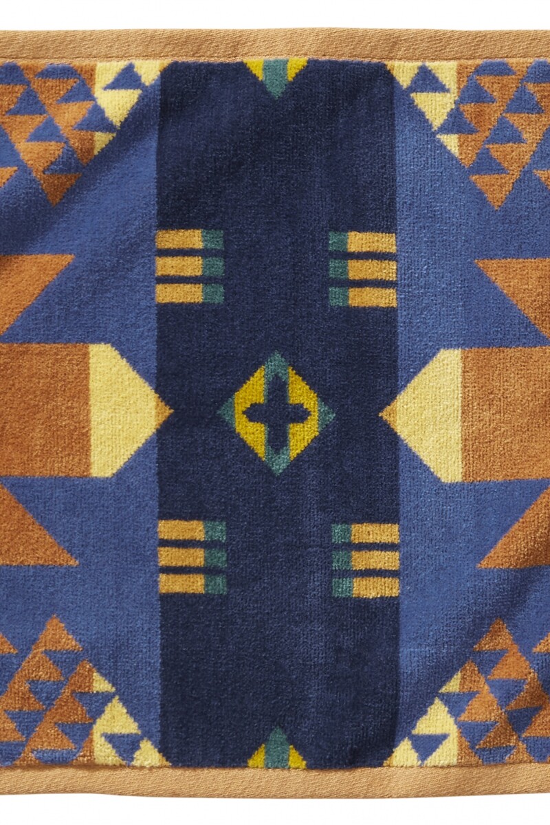 Jacquard Wash Cloth Camel