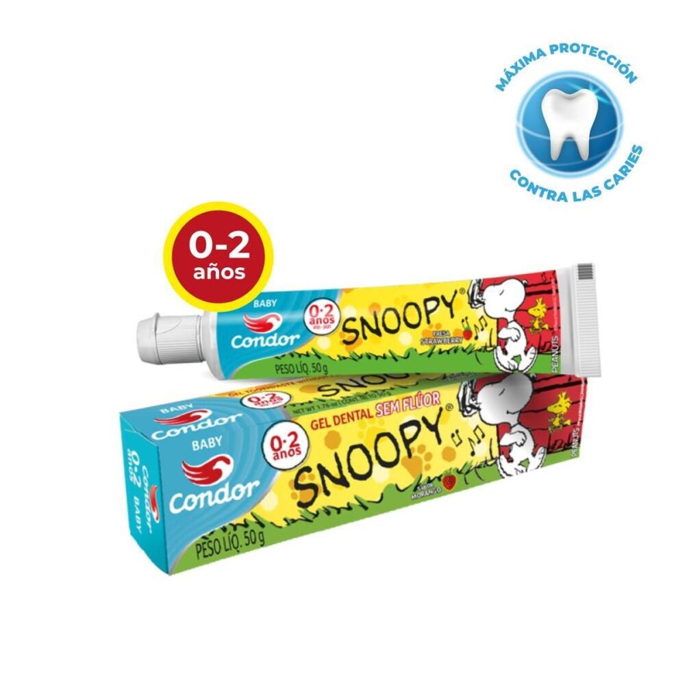 CONDOR GEL DENTAL SNOOPY 0-2 AÑOS FR. X única