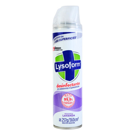 Desinfectante Lysoform aerosol 360cc Lavanda Desinfectante Lysoform aerosol 360cc Lavanda