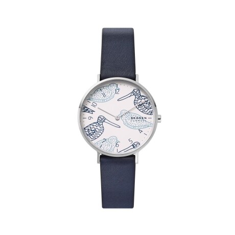 Reloj Skagen Fashion Cuero Azul 0