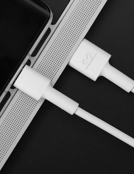 Cable de datos iPhone Lightning a USB A 1 metro Miccell Negro