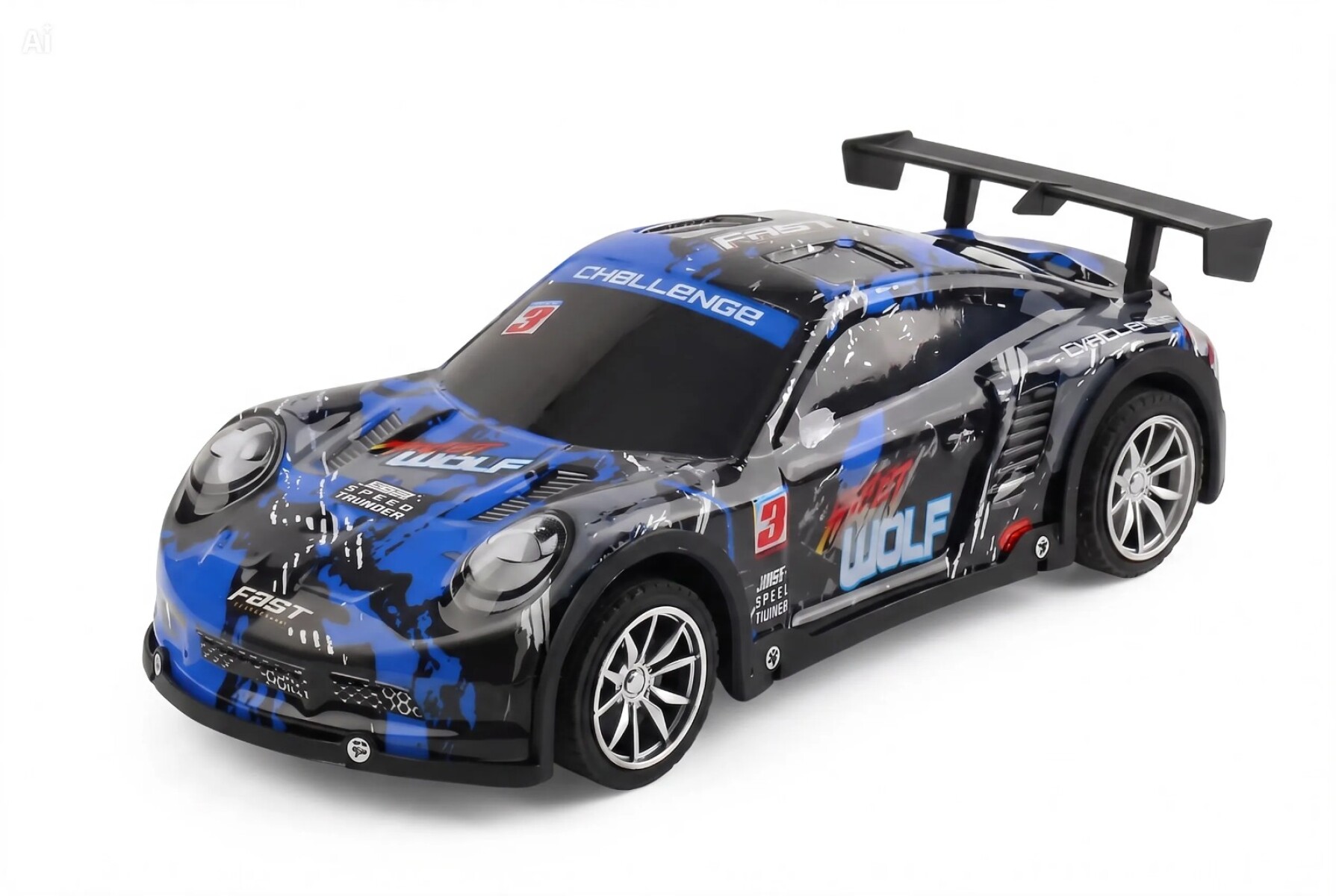 Auto Rc Deportivo Estampado Hace Drift / Derrape - AZUL 