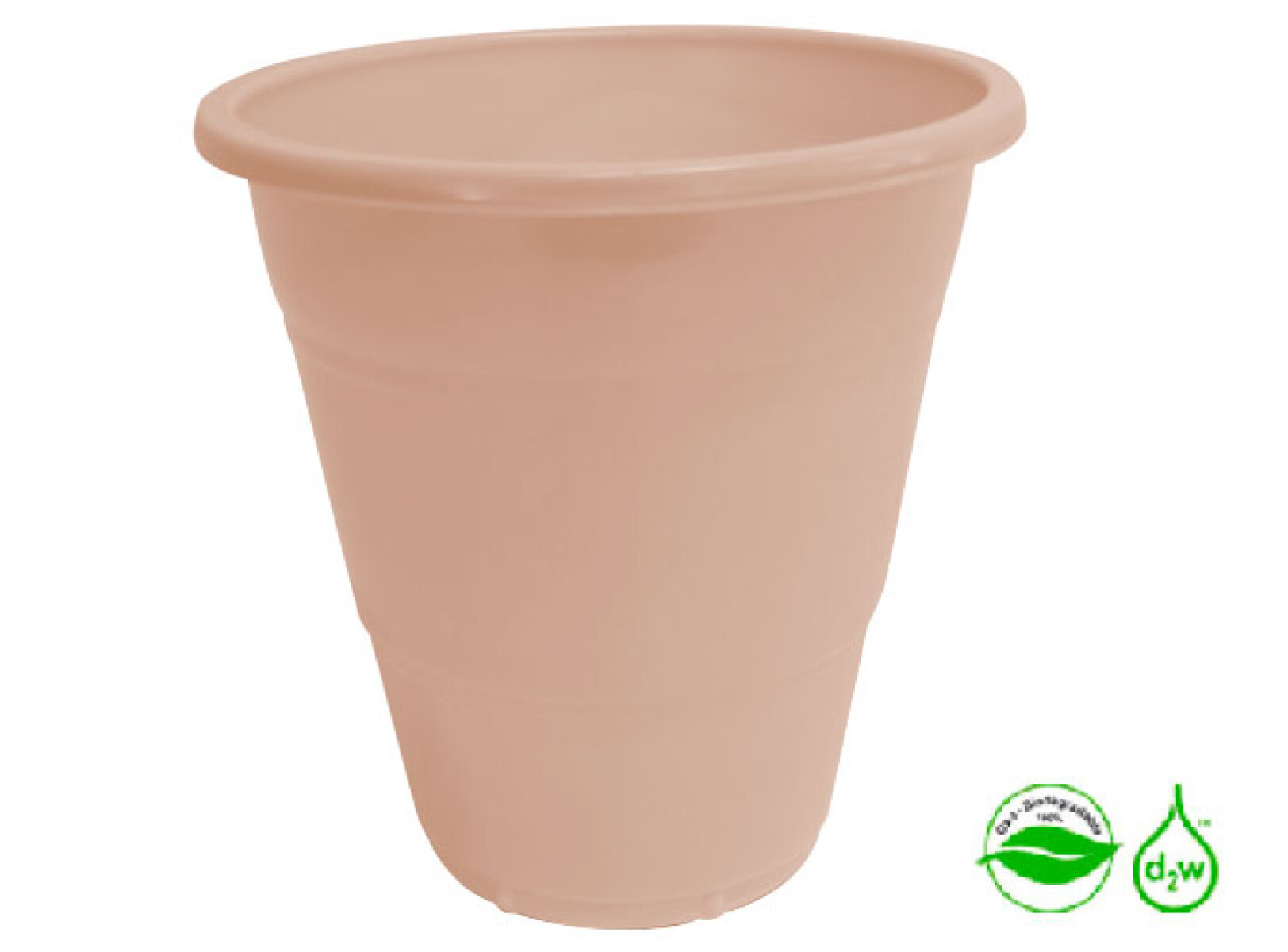 Vaso Biodegradable 360ml x10 - Durazno 