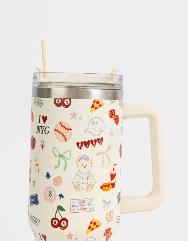 Accesorios Cocina Vaso Stanley Vaso Alto Térmico De Acero Inóxidable De 1000 Ml - Combinacion Multicolor