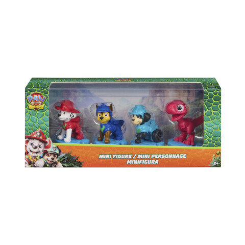 Pack x 4 Mini Figuras Paw Patrol Película Dino U