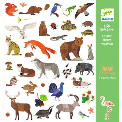Stickers Djeco Pack 160 Pegatinas Stickers Djeco Pack 160 Pegatinas