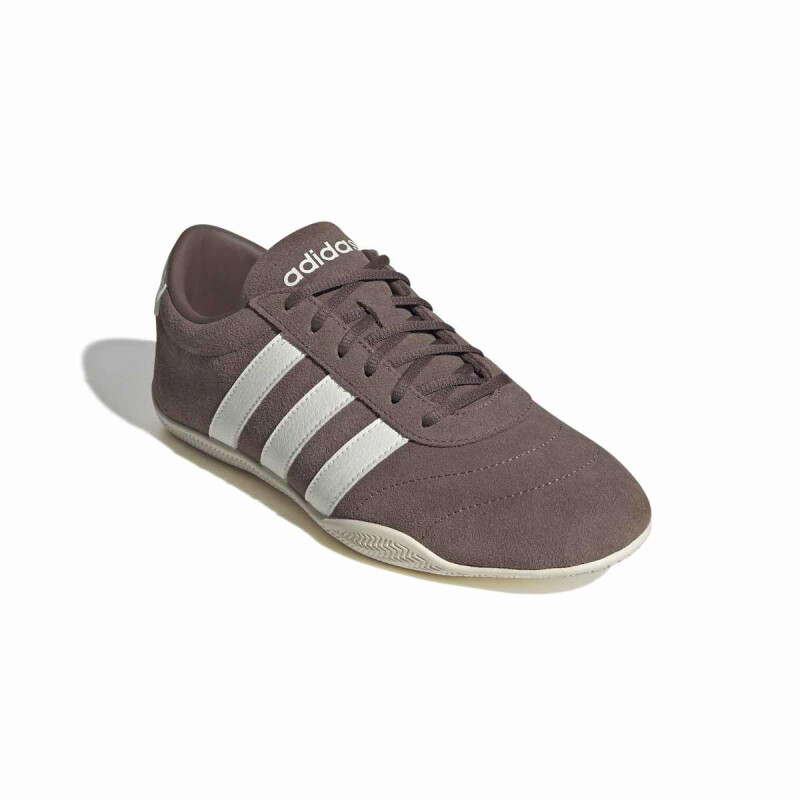 Championes Adidas GRAND COURT LO Mujer JQ7226 Marron-blanco