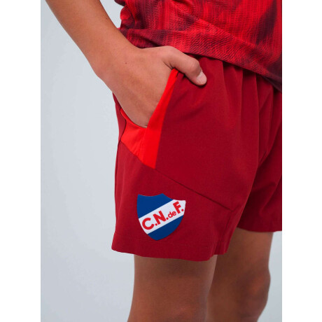 Short De Entrenamiento Trace de Niños Rojo