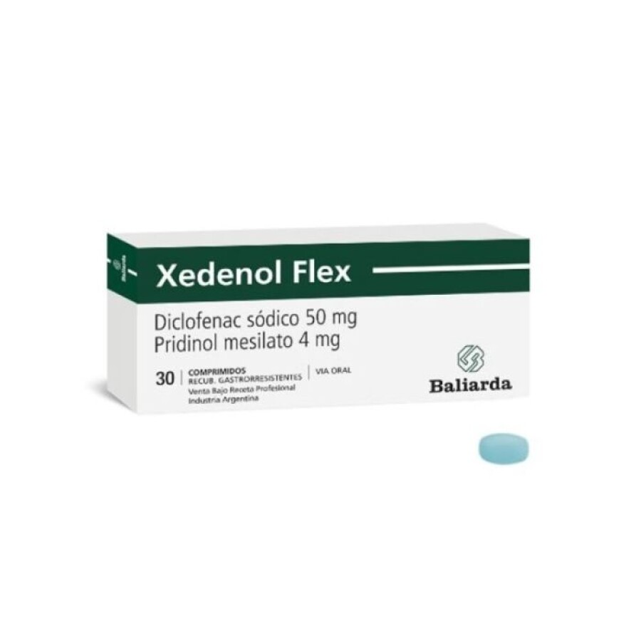 Xedenol Flex 30 Comprimidos Xedenol Flex 30 Comprimidos