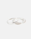 Sets Anillos Strass Set De Anilos Con Cubic - Plateado Rodio