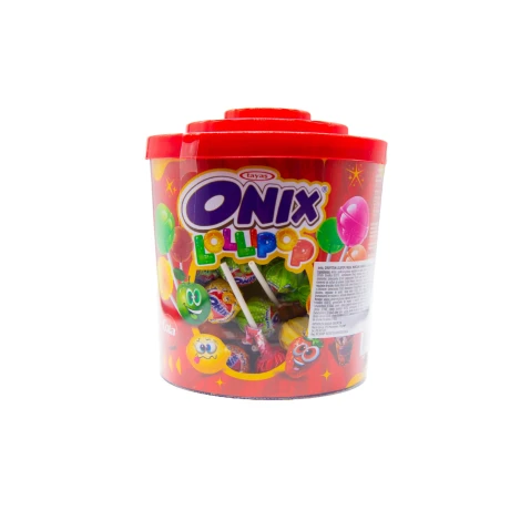 CHUPETIN ONIX TAYAS TARRO EHIBIDOR 1.100KG 11GRS 100PCS CHUPETIN ONIX TAYAS TARRO EHIBIDOR 1.100KG 11GRS 100PCS
