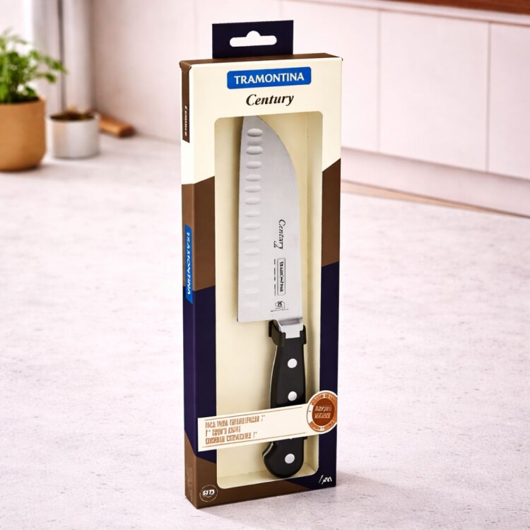 CUCHILLO SANTOKU TRAMONTINA CENTURY 7" CUCHILLO SANTOKU TRAMONTINA CENTURY 7"
