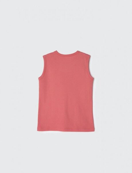 MUSCULOSA INFANTIL UNISSEX BÁSICA ROJO