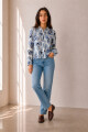 CAMISA DAMASCO AZUL