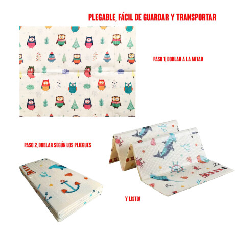 Alfombra Juego Bebé Antigolpes Plegable Reversible 180x150Cm Alfombra Juego Bebé Antigolpes Plegable Reversible 180x150cm