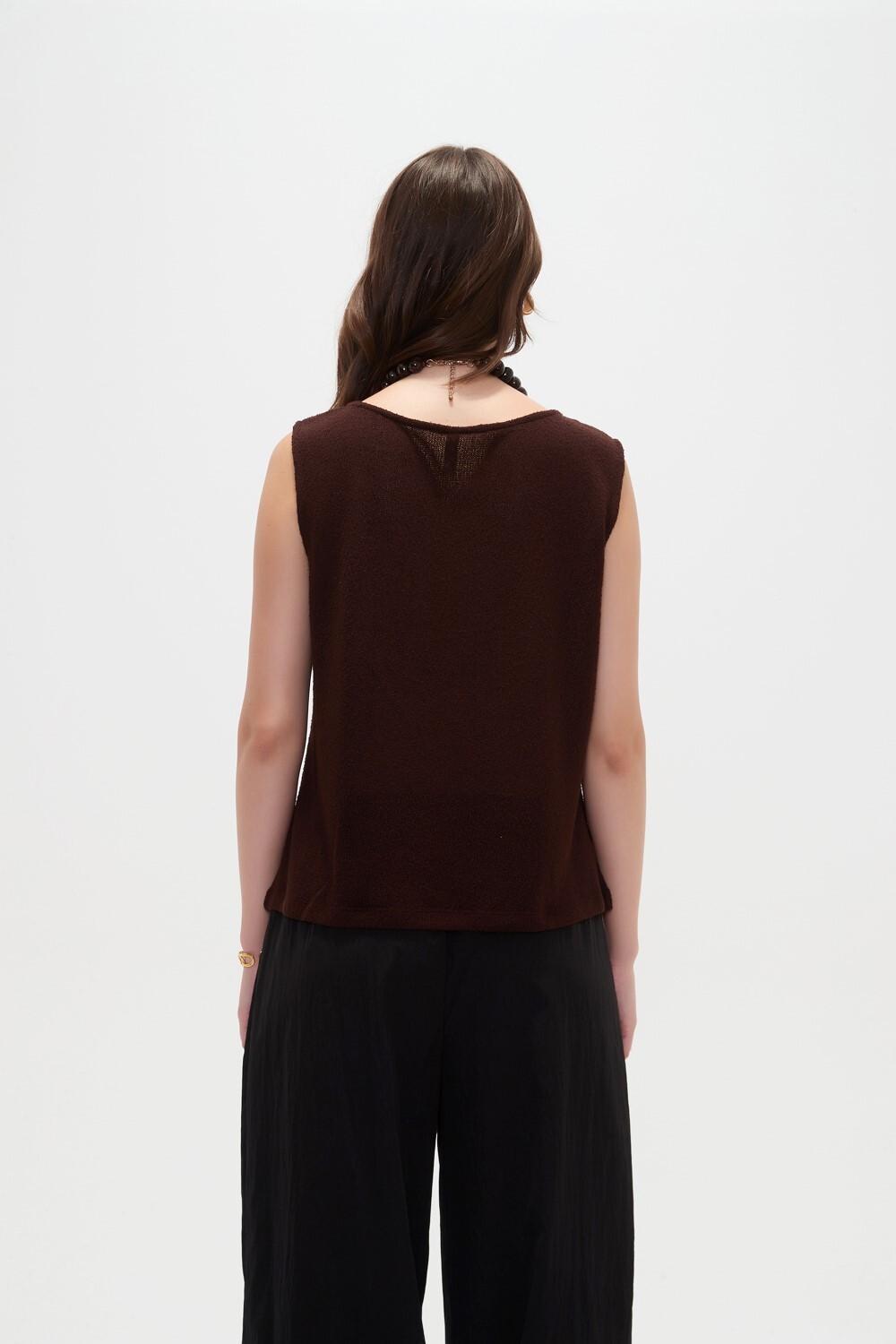 Musculosa Ikat Chocolate