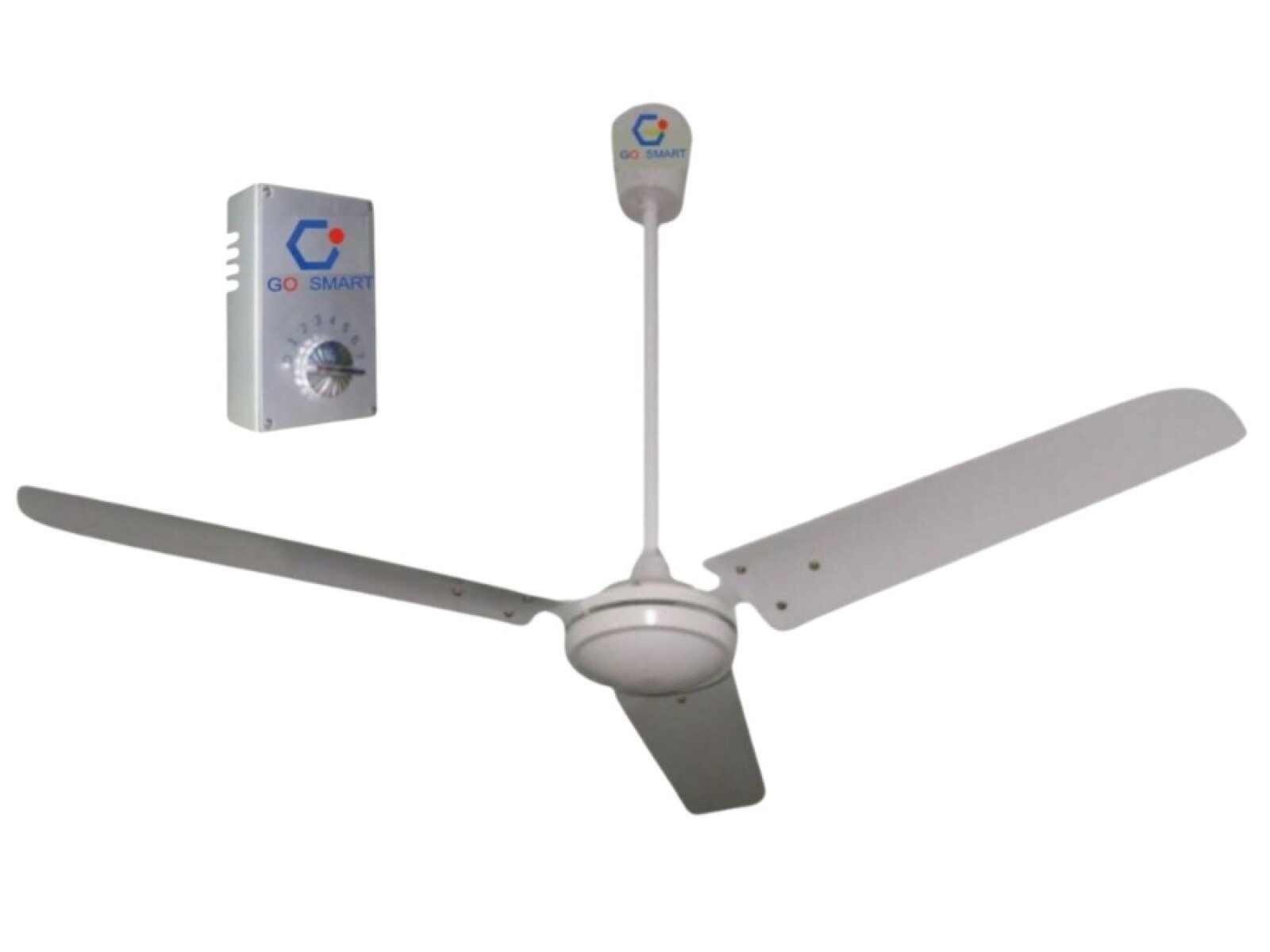 "VENTILADOR DE TECHO 56"" MOTOR PESADO CAJA METALICA" 
