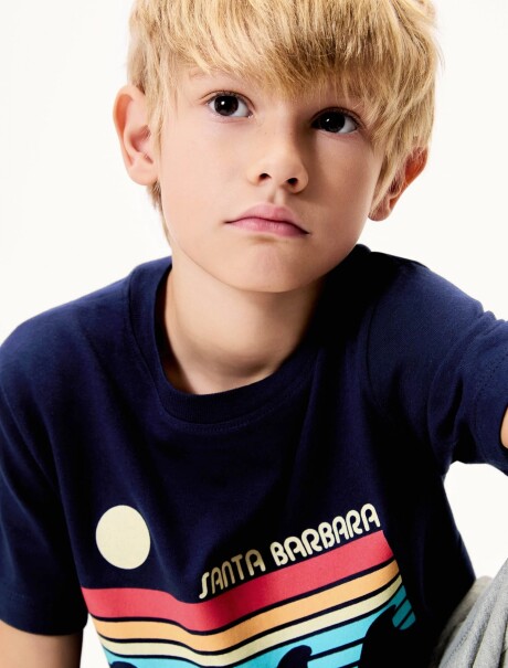 CAMISETA INFANTIL CON ESTAMPA T-SHIRT MM MASC