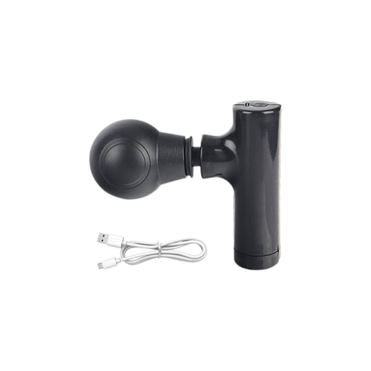 MINI MASAJEADOR MARTILLO CON USB NEGRO