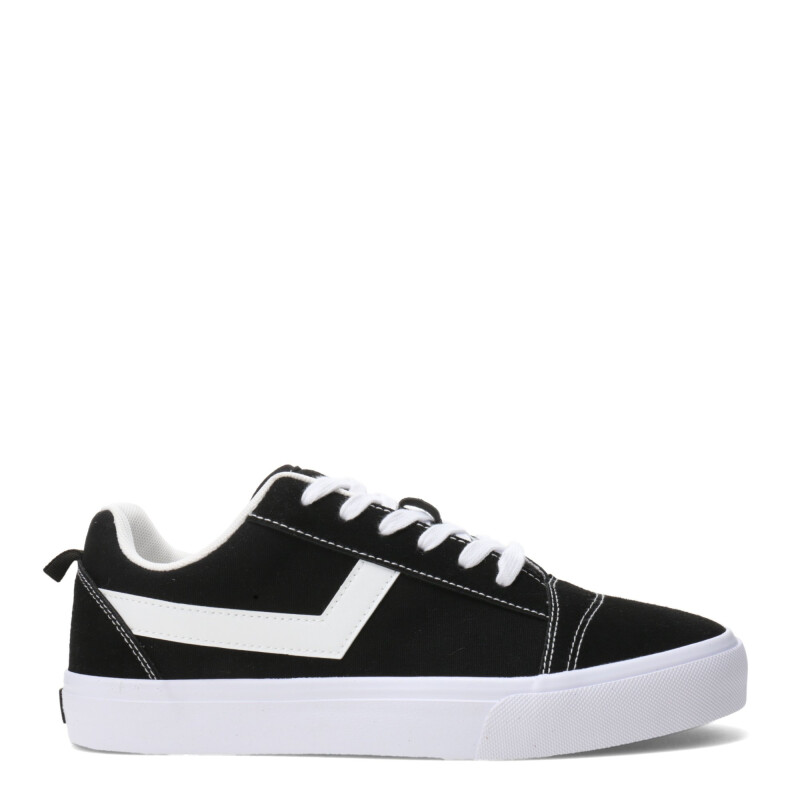 Championes de Hombre PONY Casual Negro - Blanco