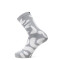 Medias Unisex Converse Caña Alta Gris - Blanco