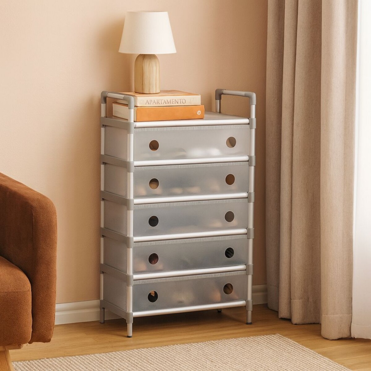 ORGANIZADOR PARA ZAPATOS 6 ESTANTES 