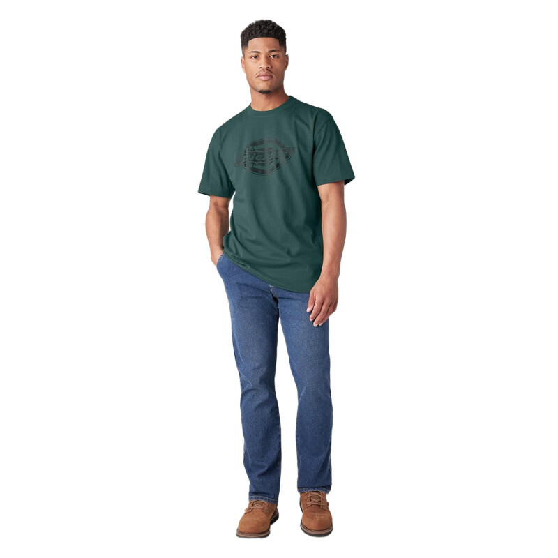 Remera Dickies Single Color Logo Chest - Verde Remera Dickies Single Color Logo Chest - Verde