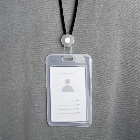 Cordón de silicona para tarjetero Blanco
