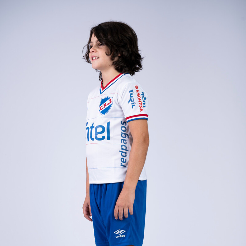 Camiseta Oficial 2016 Umbro Nacional Oficial Junior Sv4