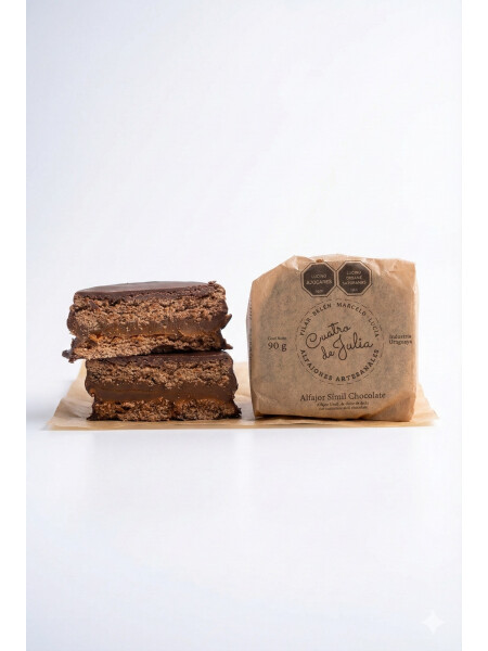 Alfajor chocolate Cuatro de Julia Alfajor chocolate Cuatro de Julia