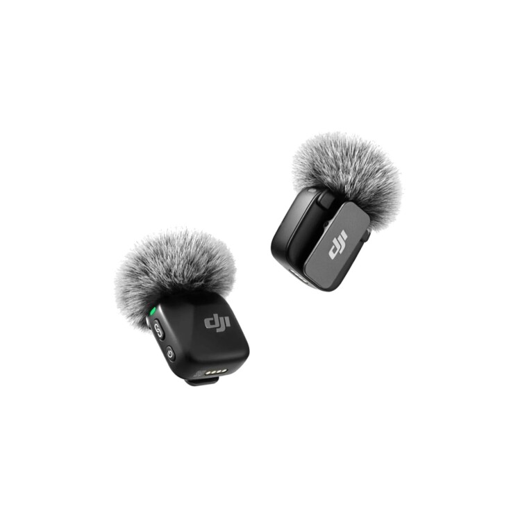 Micrófono Inalámbrico DJI Mic Mini con 2 Transmisores, Receptor y Estuche de Carga Micrófono Inalámbrico DJI Mic Mini con 2 Transmisores, Receptor y Estuche de Carga
