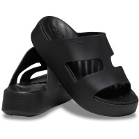 Sandalias Crocs Platform H-Strap Negro