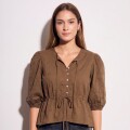 Imagen de Blusa Broderie - Oliva