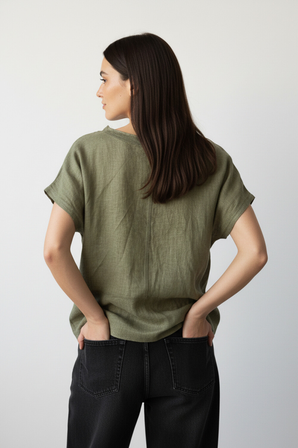 Blusa Marixa Verde Oliva