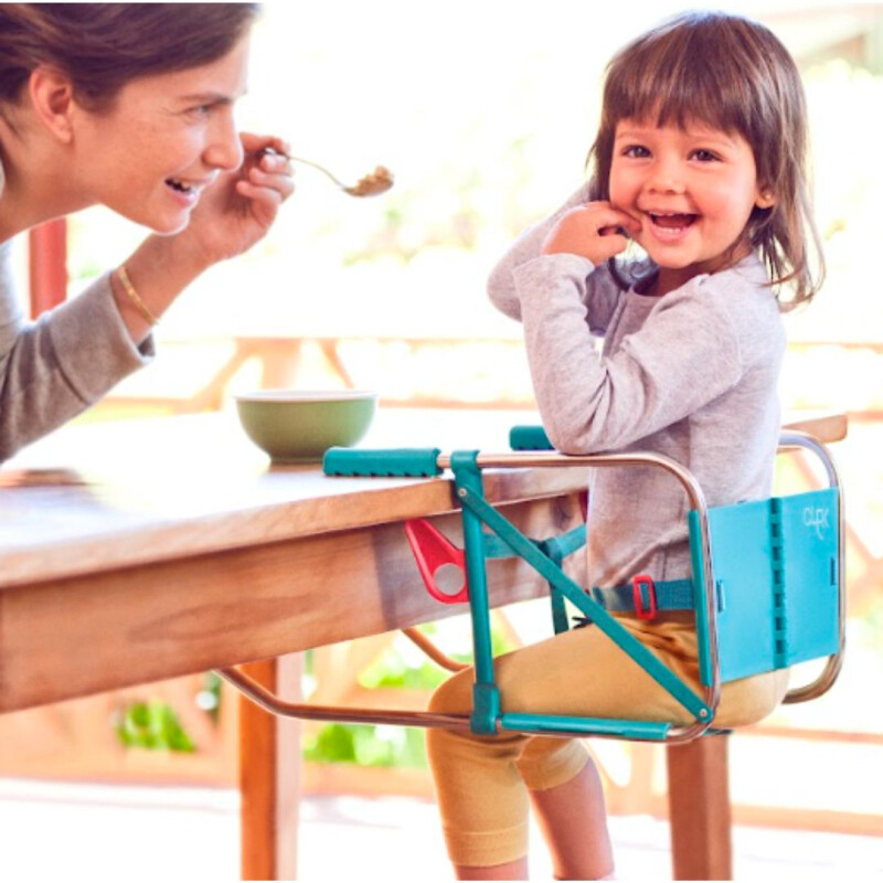 Silla de bebe para comer Turquesa