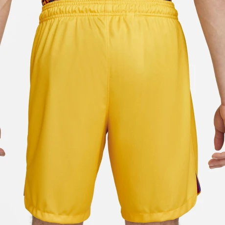 Short Nike Futbol Hombre FCB Df Stad 4TH Amarillo S/C